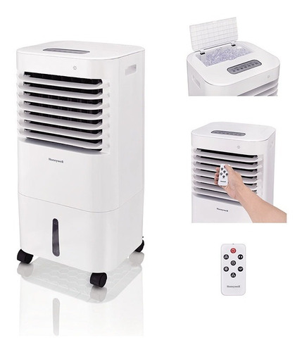 Enfriador De Aire Evaporativo Portátil Honeywell Cl152 Color Blanco