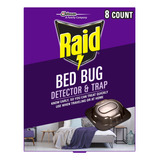 Raid Detector Y Trampa De Chinches De Cama, 8 Unidades