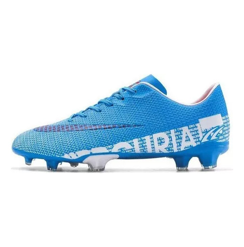 Chuteiras De Futebol De Grama Baixa Ag Blue Ag Low Top