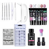 Kit Polygel Uñas Por Organic Nails + Training