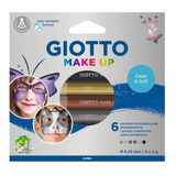 Set 6 Pinta Carita Giotto Make Up Colores Glam