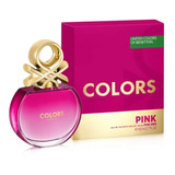 Colors Pink De Benetton Edt 80ml Original 