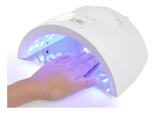  48w Led Uv Inalámbrico Uñas Lámpara Recargable Uñas Gel