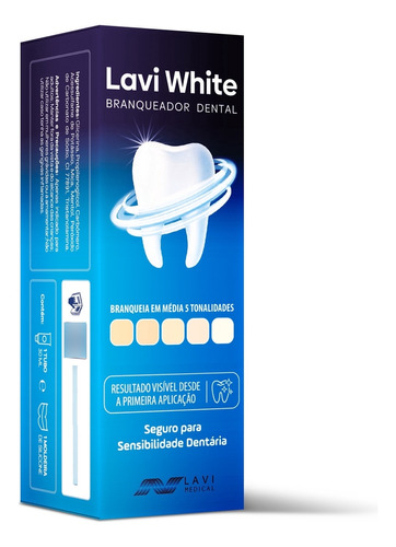 Lavi White - O Melhor Clareador Dental De Uso Caseiro!