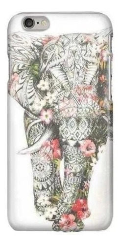 Funda Celular Elefante Rosas Animal Case Arte  Celular 01