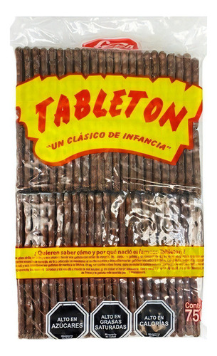 Tabletones Fruna Galletas Clasicas Infancia Chocolate 100 Un