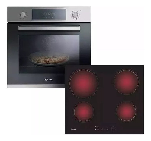 Candy Horno Electrico Fidcx605l + Anafe Elect Totos