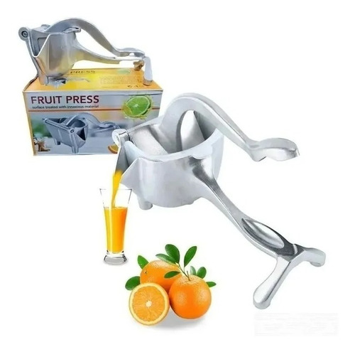 Maquina Exprimidora Frutas Naranjas Manual Acero Inoxidable 