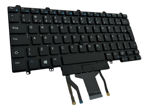 Teclado Para Dell Latitude E5450 E5470 E7450 E7470 - Br