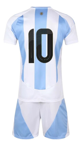 Jersey Argentina #10 Messi Niño Mundial