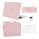 Funda Mosiso Para Macbook Air 13  2022-2018, Rosa