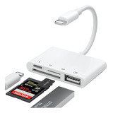 Lightning Adaptador Para iPad iPhone Tarjeta Sd/tf  Usb3.0