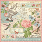 Graphic45 Botanical Tea Scrapbooking X28 D'arteche Crafts