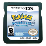 Pokemon Soul Silver Ed Plata Nintendo Ds 3ds Español Repro