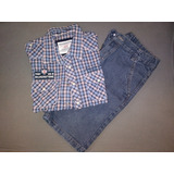 Combo Bermuda De Jean Cheeky + Camisa Kevingston 