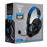 Headset Gamer Turtle Beach Ear Force Recon 50p Ps4 & Ps5-mos