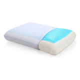 Almohada De Espuma De Memoria Con Gel Frío Reversible Tamaño