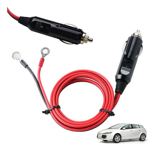 Adaptador De Enchufe Macho De Coche De 12 A 24 V, 10 A, Para