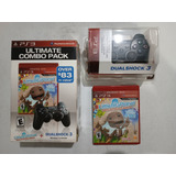 Little Big Planet Ultimate Ed. + Controle Playstation 3 Ps3