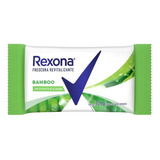 Jabón De Tocador Rexona Frescura Revitaliz 125 G Frag Bamboo