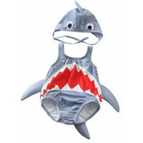 Taje Bano/disfraz Tiburon  Baby Shark  ( 1 A 4 Anos )