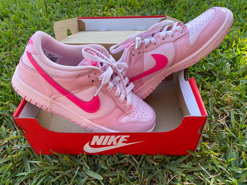 Sneaker Nike Dunk Triple Pink Barbie 23.5 Mx