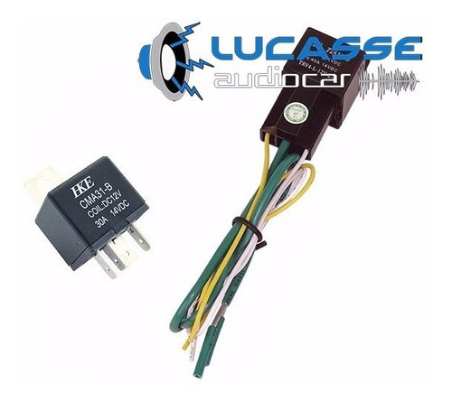 Relay + Portarelay Para Alarma B52 Aries Plus Auto