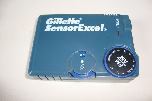 Mini Radio Gillette - Antigo - Am/fm - Maravilha