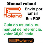 Teclado Roland E-96 Guia Do Usuario Ou Manual De Referencia