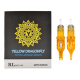 Cartuchos Tattoo Yellow Dragonfly Caja (x20 Unidades)