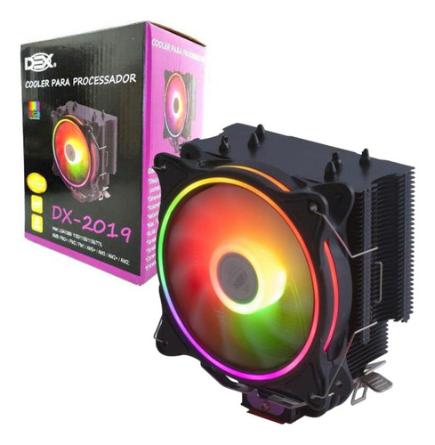 Cooler Universal Amd Intel Led Rgb Am4 1200 1151 Tdp130w Top