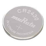 Pila Bateria Murata ( Antes Sony )  Cr2430  Tamaño Botón 3 Voltios Lithium 1 Pieza