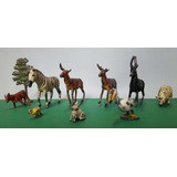 Antiguos Animales De Plomo Eg Toys (set). 7o 1968