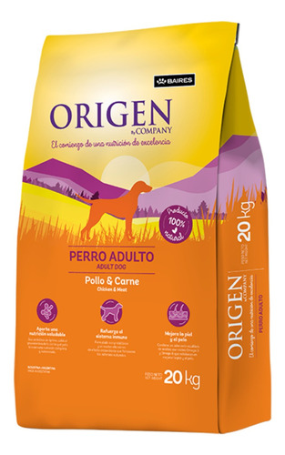 Alimento Origen By Company Perro X 20 Kg - Happy Tails