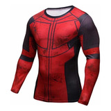 Polera Primera Capa Diseño Deadpool