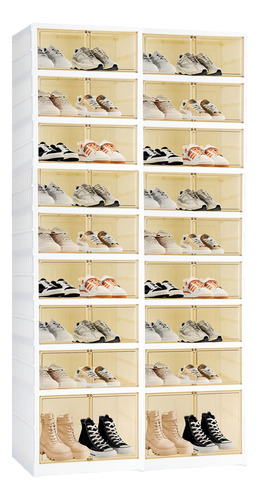 Yorking Organizador Plegable Para Zapatos, Caja De Zapatos P