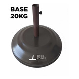 Base Suporte Ombrelone E Guarda Sol - Alumínio 20kg - Marrom