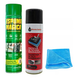 Limpa Seco Espuma Magica + Impermeabilizante Protetor Tecido