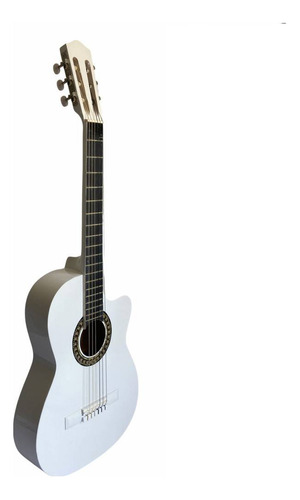 Guitarra Clásica Ocelotl Trainee P1m Para Diestros Blanca Arce Barniz Brillante