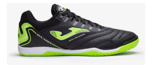 Chuteira Joma Futsal Maxima Preto/verde