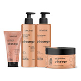 Kit Dia A Dia Pêssego Esfo 150ml + Sabo + Hidra + Sais