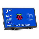  Monitor Pequeño Hdmi 800x480, Raspberry Pi De 7 Pulgadas