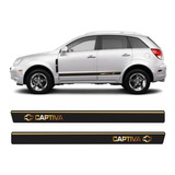 Adesivo Chevrolet Captiva Faixa Lateral Personalizado Imp26