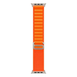 Malla Para Apple Watch 42mm 44mm 45mm Orange Calidad Premium