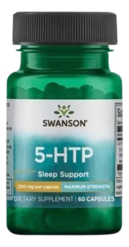 5htp Triptofano 200mg 60 Cap Swanson Insomnio Dietafitness