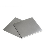 Placa Chapa Inox 304 Medidas 300 X 300 Mm X 1.5mm Espessura