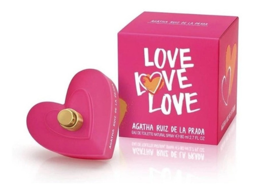 Perfume Love Love Love Agatha Ruiz De La Prada X 80 Ml
