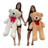 Urso Gigante Grande Pelúcia Macio Teddy Bear 110cm Nacional