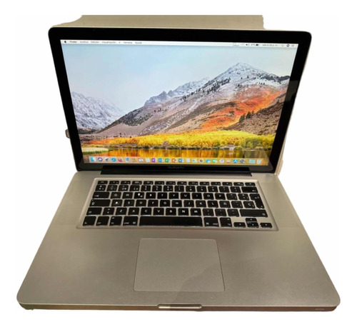 Apple Macbook Pro A1286 15.4 8gb 2012 Core I7 Ssd256 + 500gb