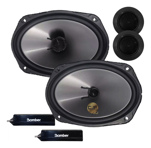 Parlantes Componentes Bomber 6x9 150w Rms Kit Mobile Cjf